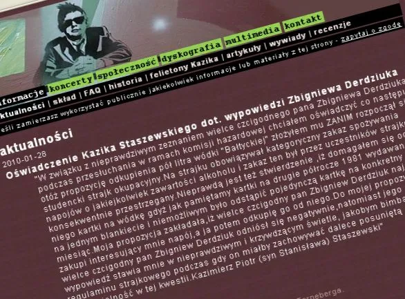 Kazik o piciu wódki: Nie bimbałem sobie