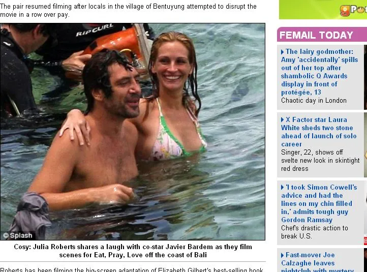 Zobacz Julię Roberts w bikini