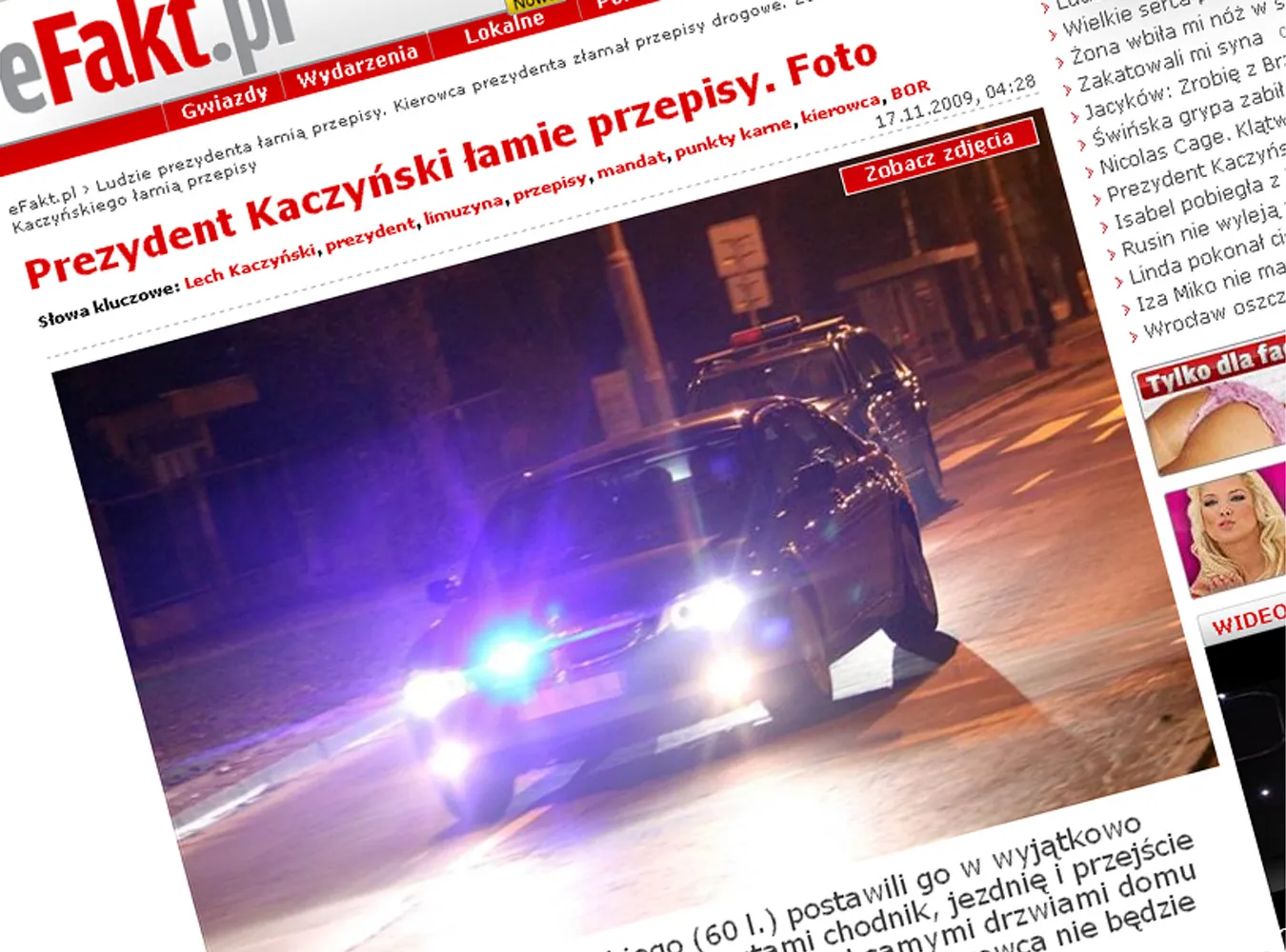 Lech Kaczyński zasłużył na mandat?