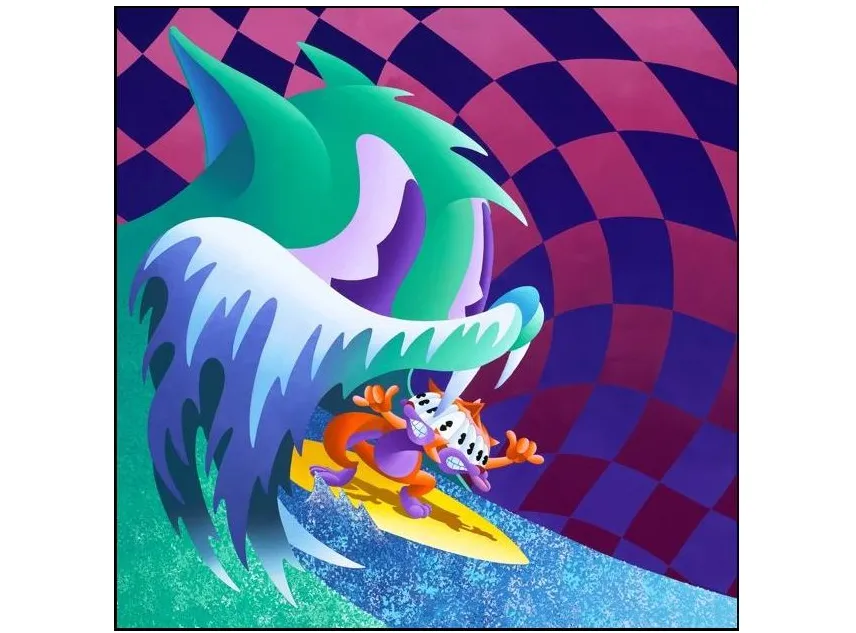 Duet MGMT trafił do paszczy zielonego kota