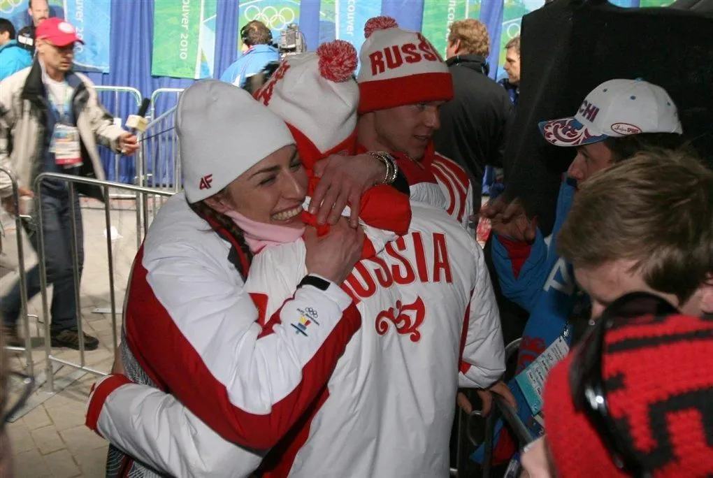 Czy to sympatia Justyny Kowalczyk?