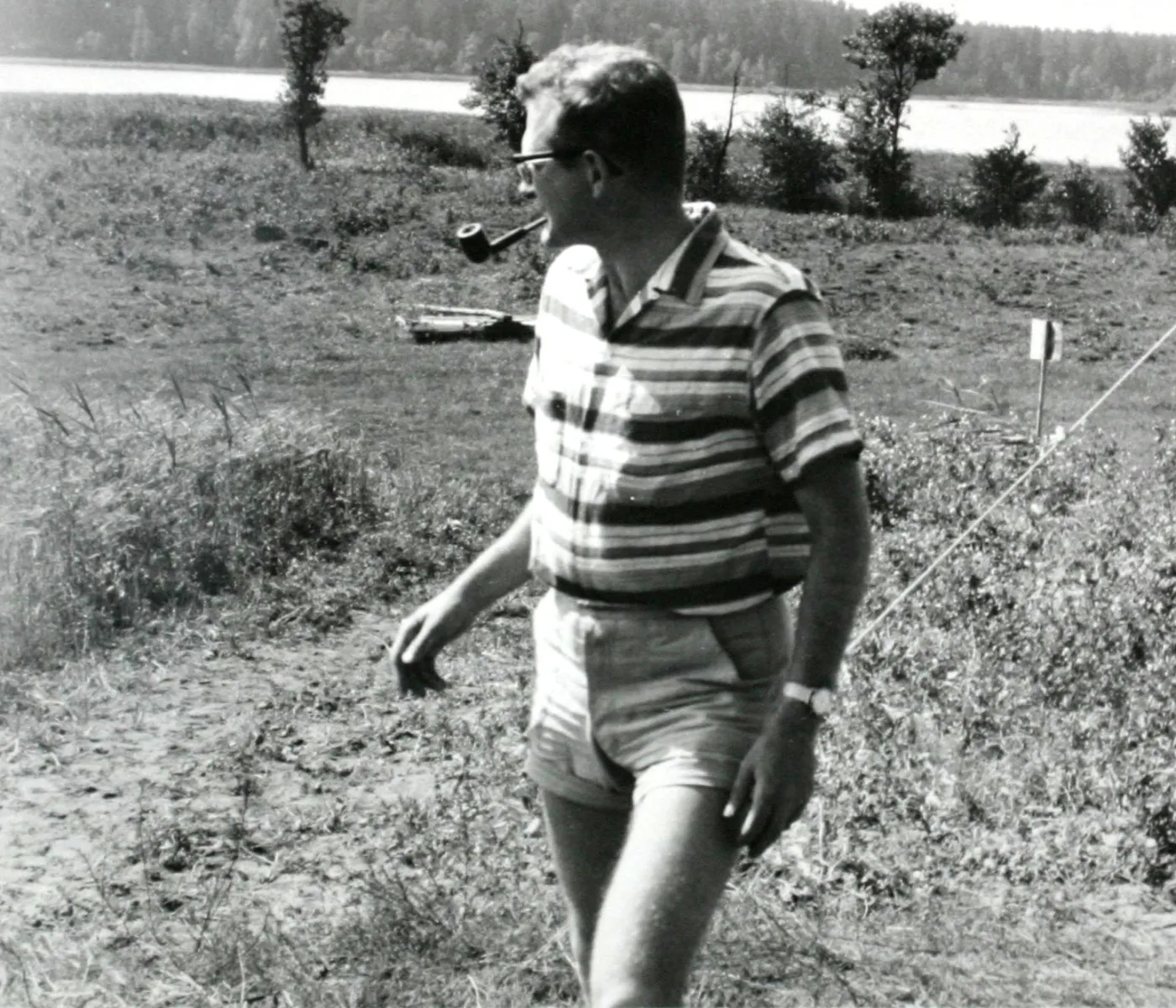 Bronisław Geremek nie rozstawał się z fajką