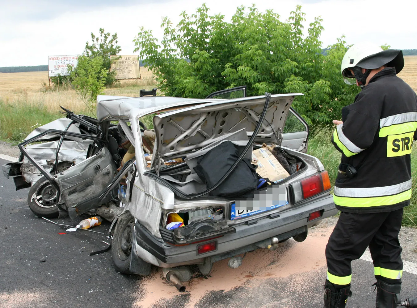 Wakacje przyniosły straszliwe żniwo na drogach