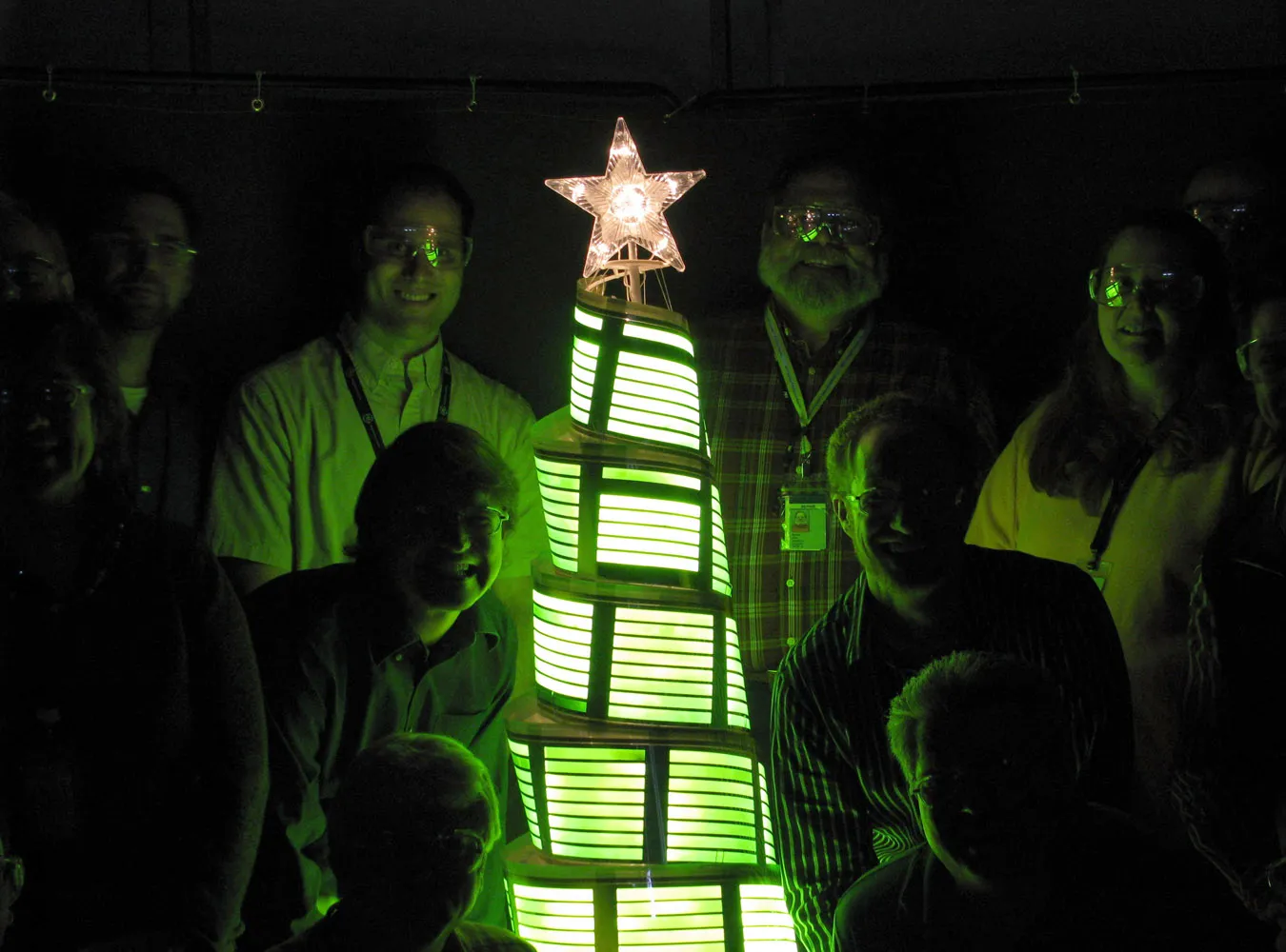 Zobacz pierwszą OLED-ową choinkę