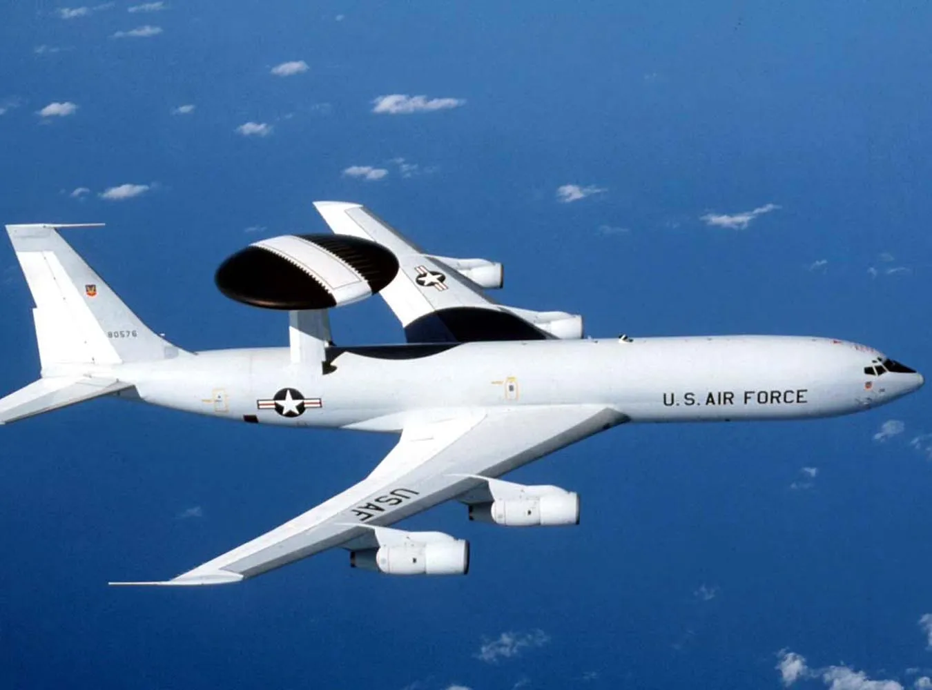 Supersamolot AWACS na Okęciu