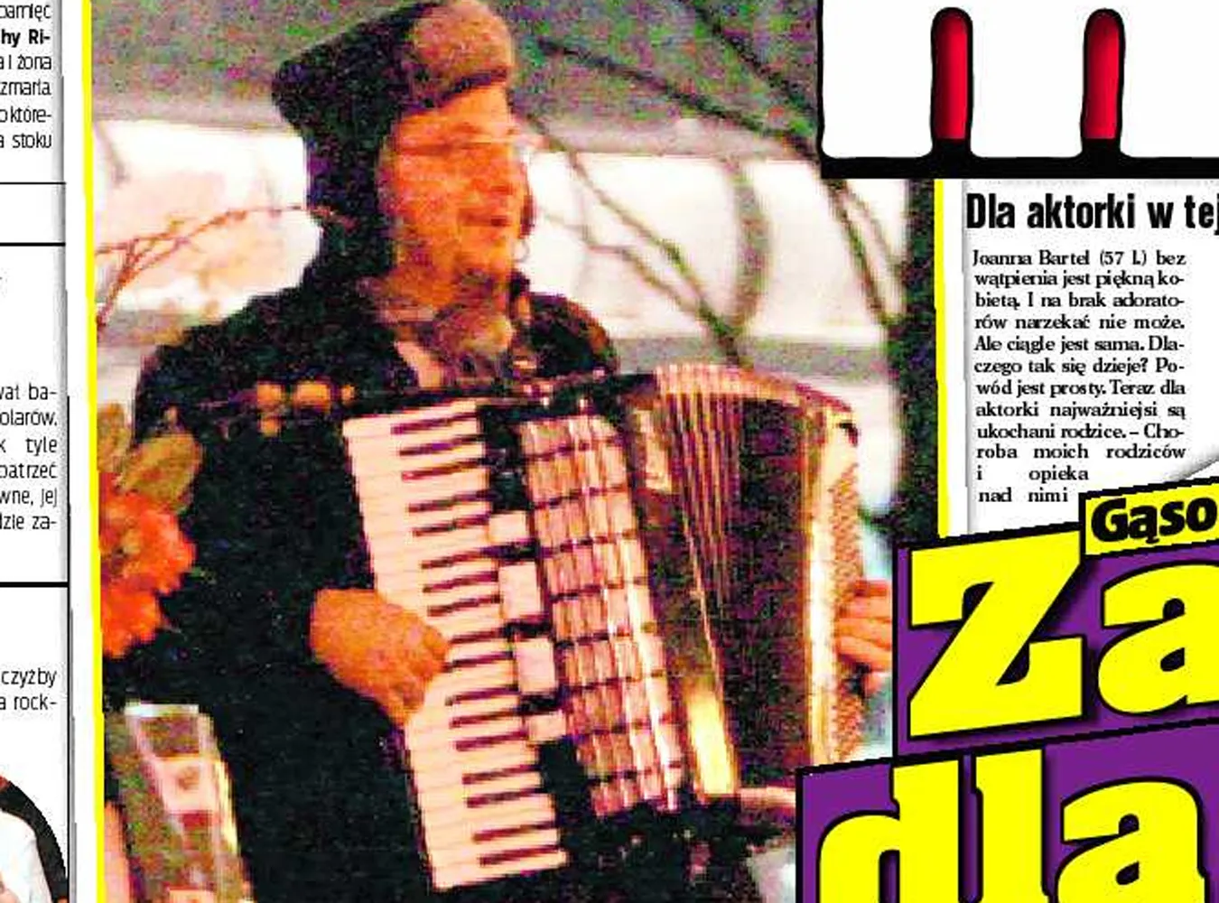 Gąsowski grał dla Młynarskiej