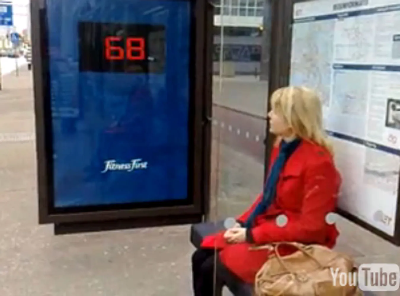 Zobacz przystanek, który waży pasażerów