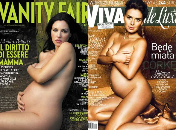 Akty ciężarnych robią furorę