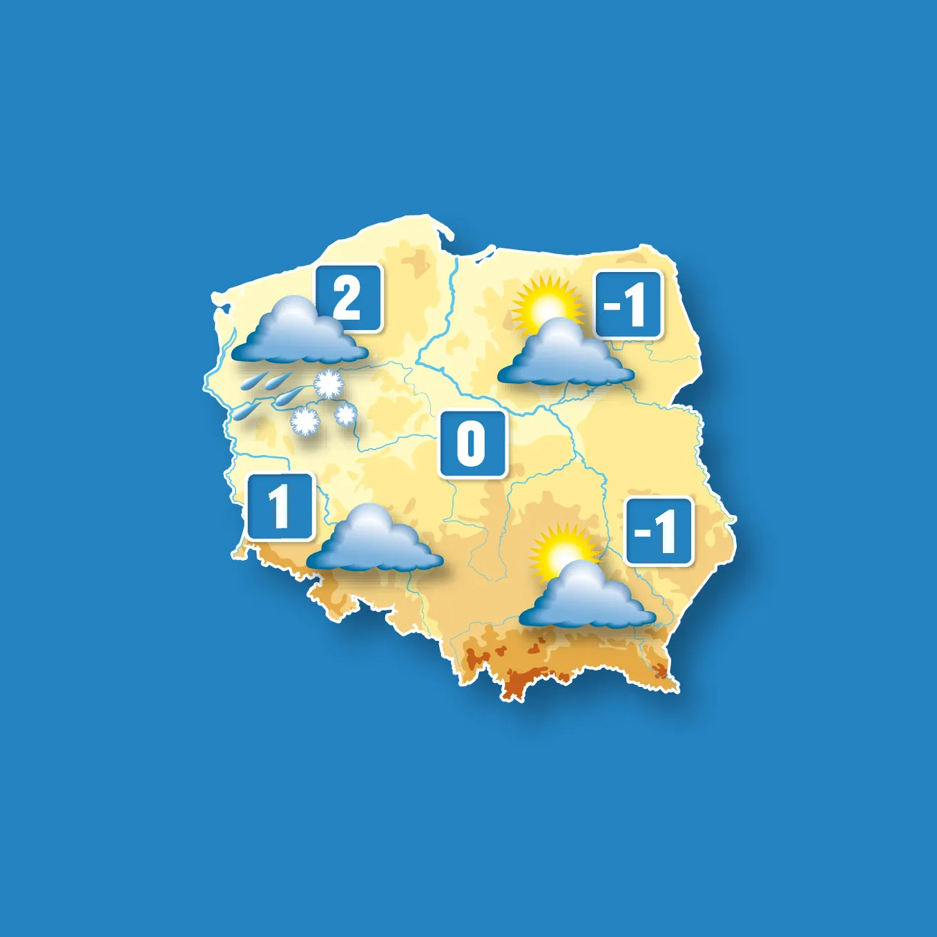 Pogoda na 25.12.2007