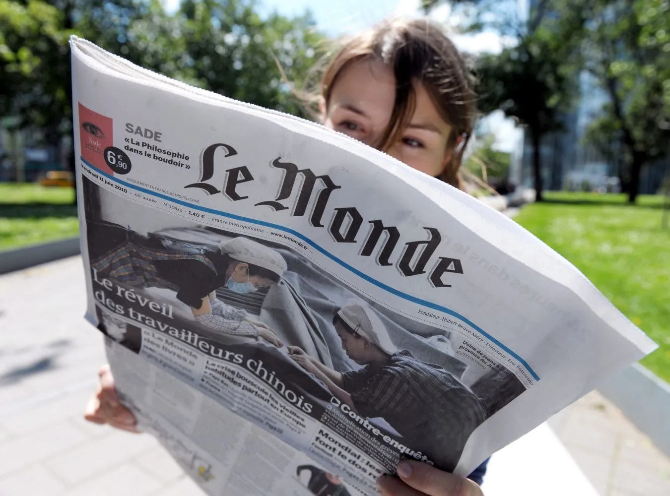 Prestiżowa gazeta w rękach króla porno