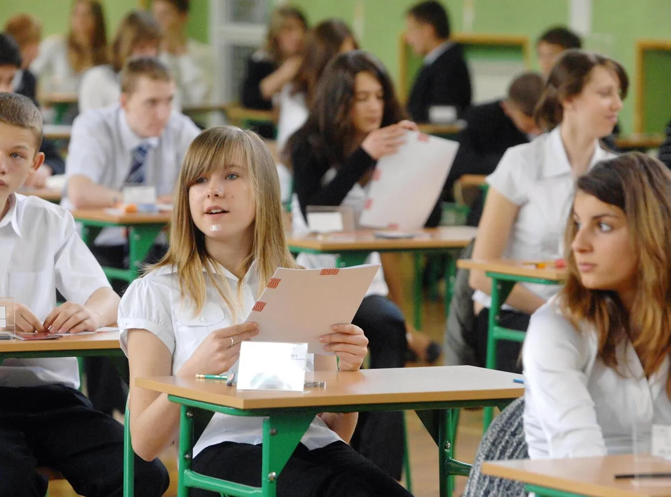 W całej Polsce gimnazjaliści zdają egzamin