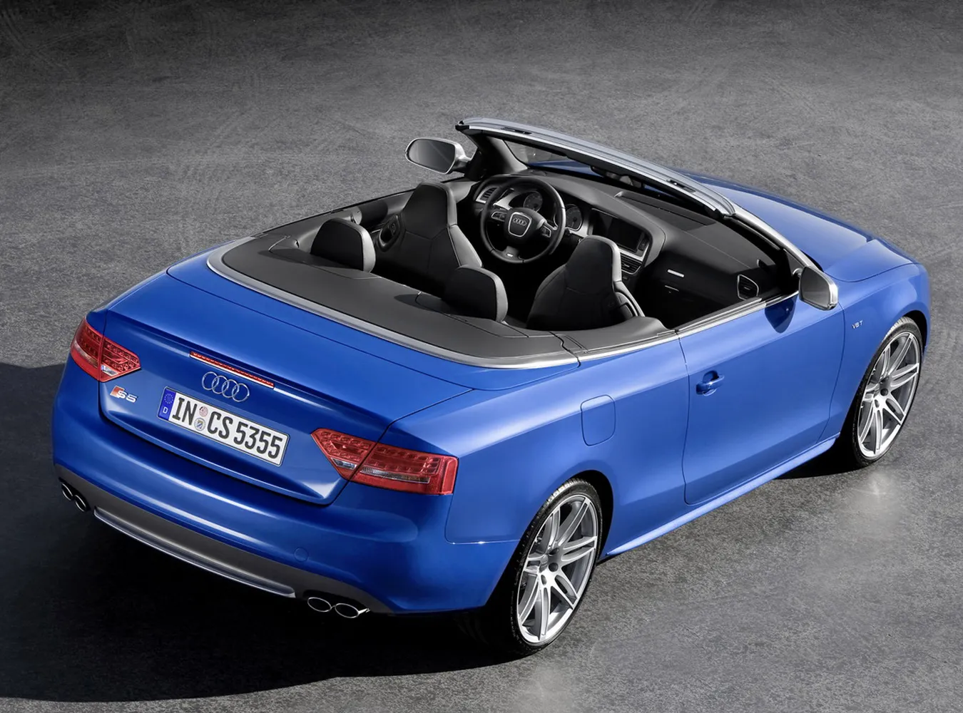 Audi S5 - topless z wykopem