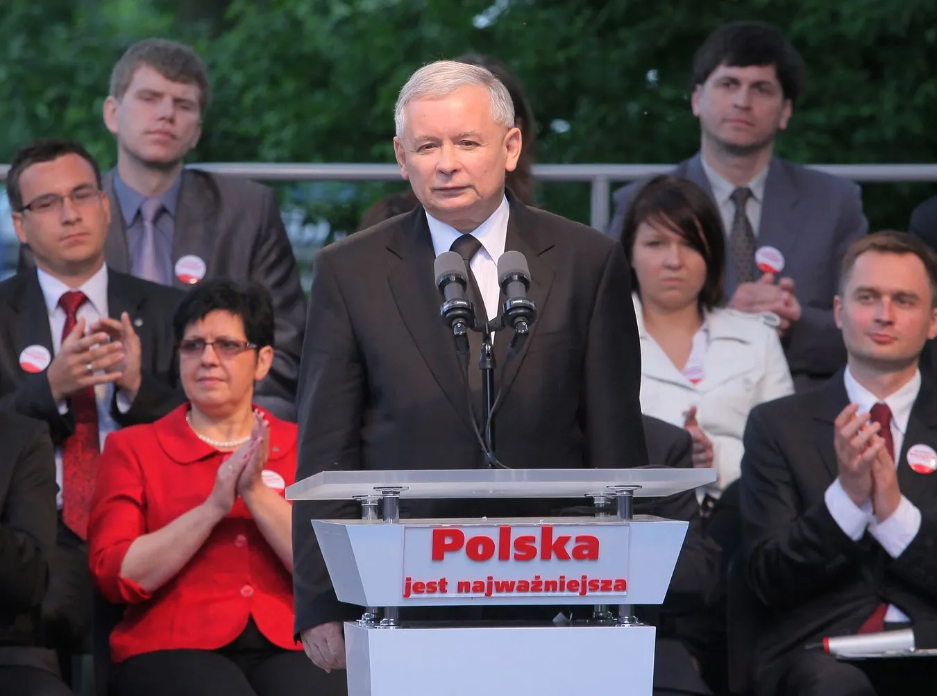 Kaczyński Nie chcę być od żyrandoli