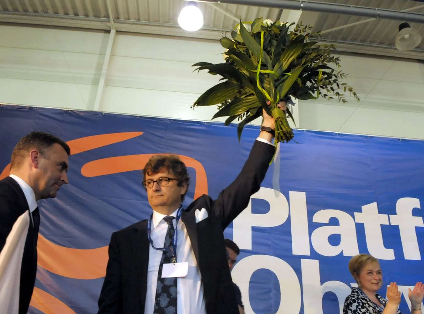 Atak Palikota Jarek z zaciśniętymi ustami