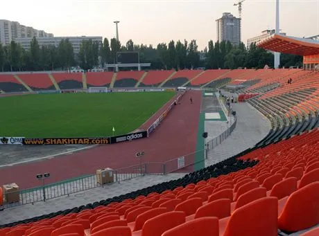 Trening przed meczem III rundy eliminacji do Ligi Mistrzow Szachtar Donieck - Legia Warszawa08.08.2006 DonieckStadion olimpijskiFot. Piotr Kucza