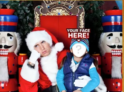 Eminem jako Święty Mikołaj