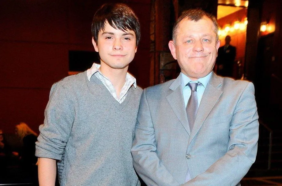 Tadeusz Chudecki z synem