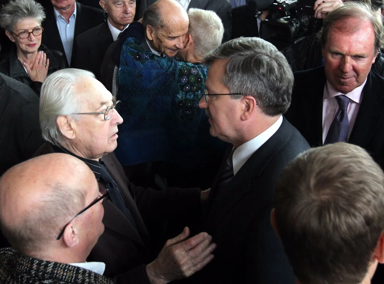 Wajda za granicą Niebezpieczny Kaczyński