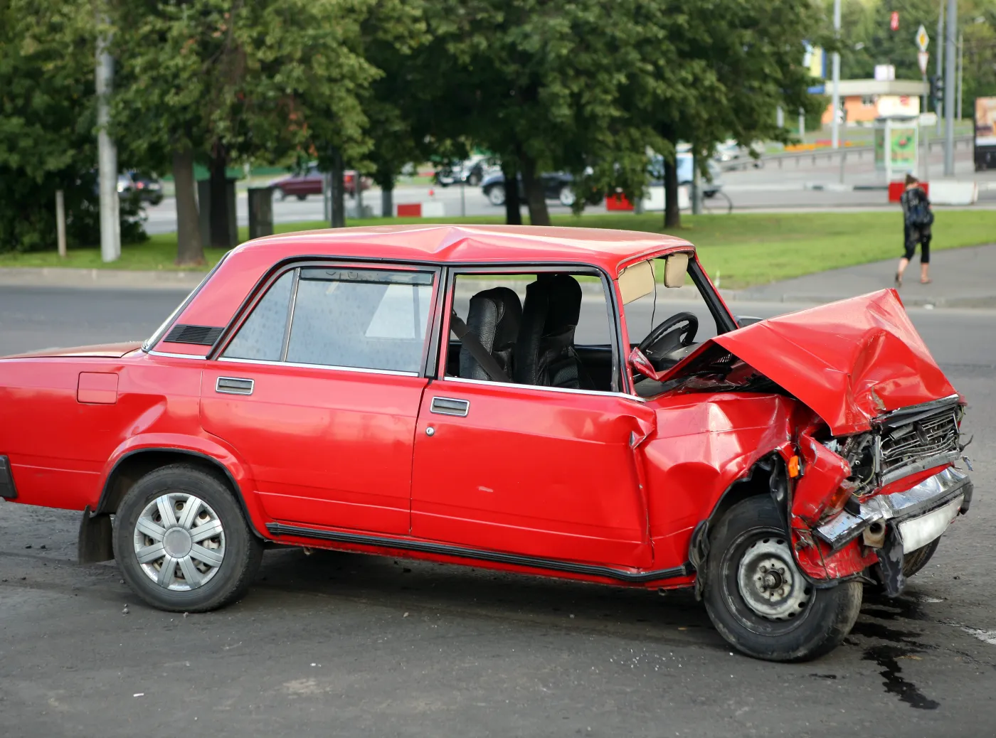 samochód wypadek kolizja