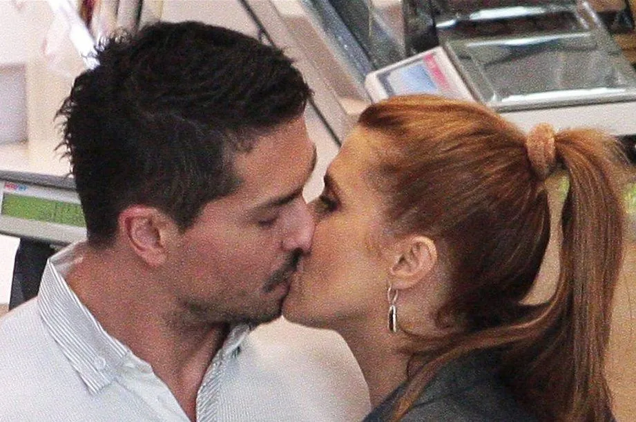 Kasia Skrzynecka z mężem