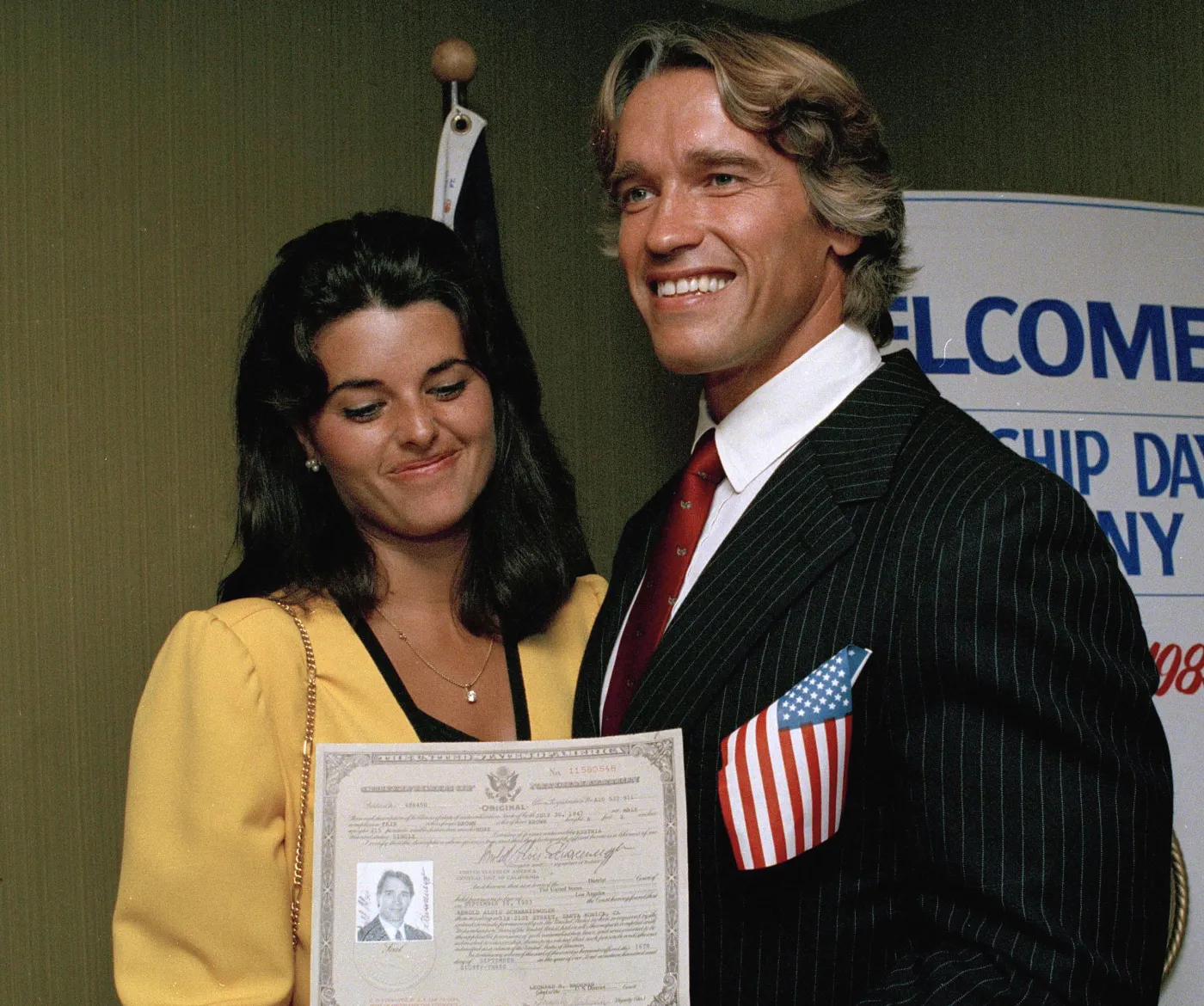 Maria i Arnold w 1983 roku