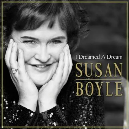 Okładka debiutanckiej płyty Susan Boyle  quot;I Dreamed a Dream quot;