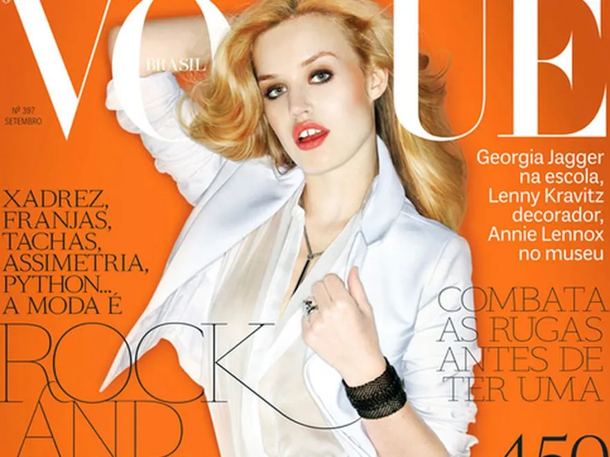 Zobacz córkę Micka Jaggera na okładce Vogue!