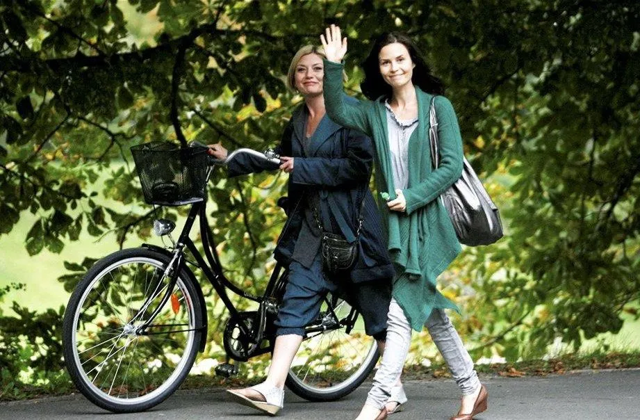 Magda i Edyta na spacerze