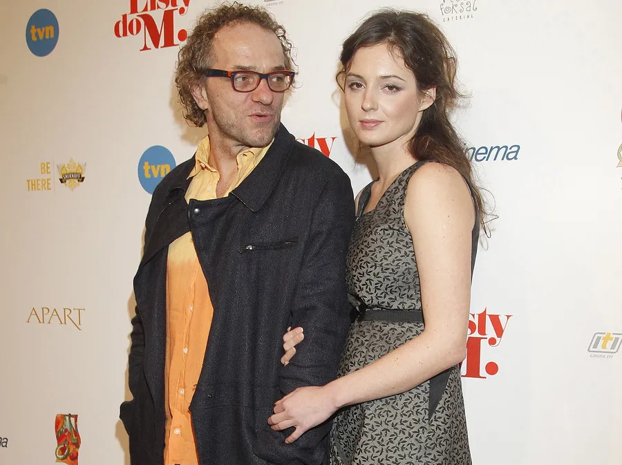 Piotr Najsztub z partnerką