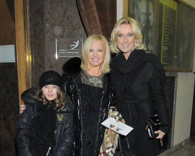 Młynarska z przyjaciółką i jej córką