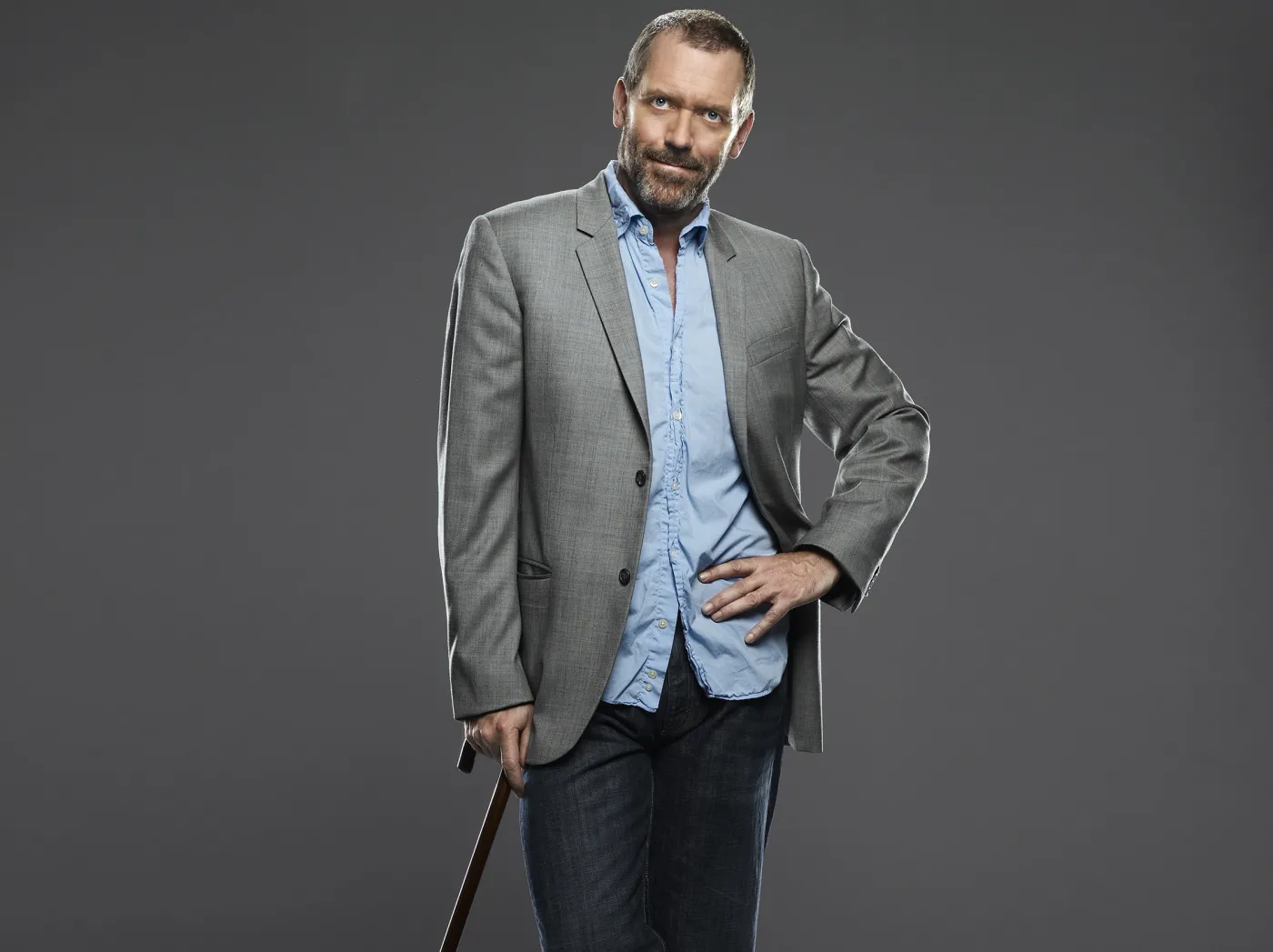 Hugh Laurie płakał i nagrywał