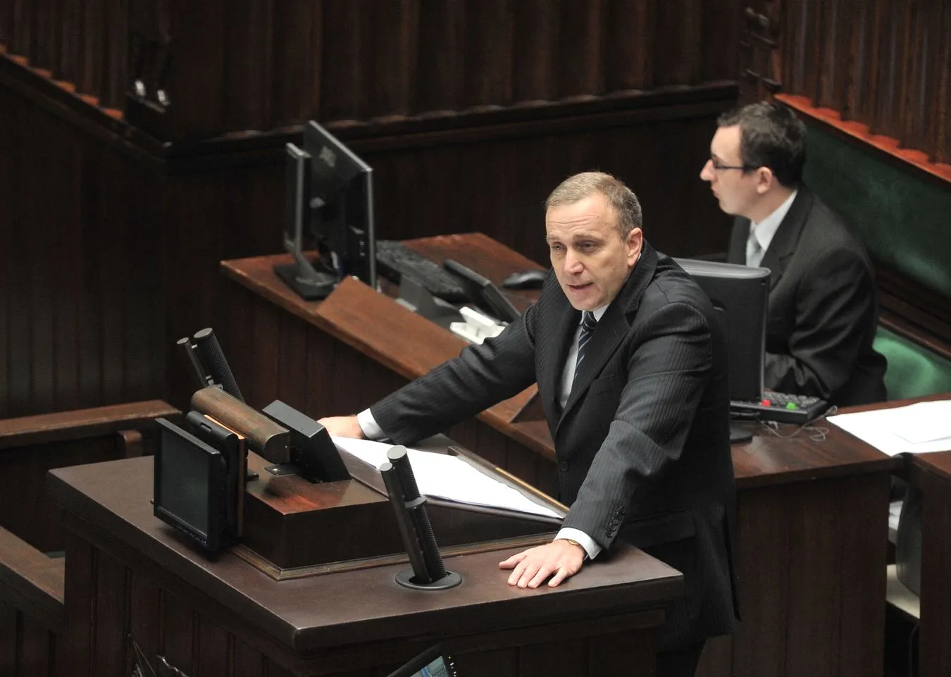 Grzegorz Schetyna w Sejmie