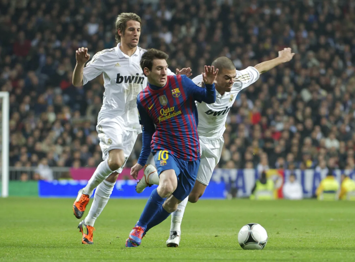 Messi w pojedynku z Pepe