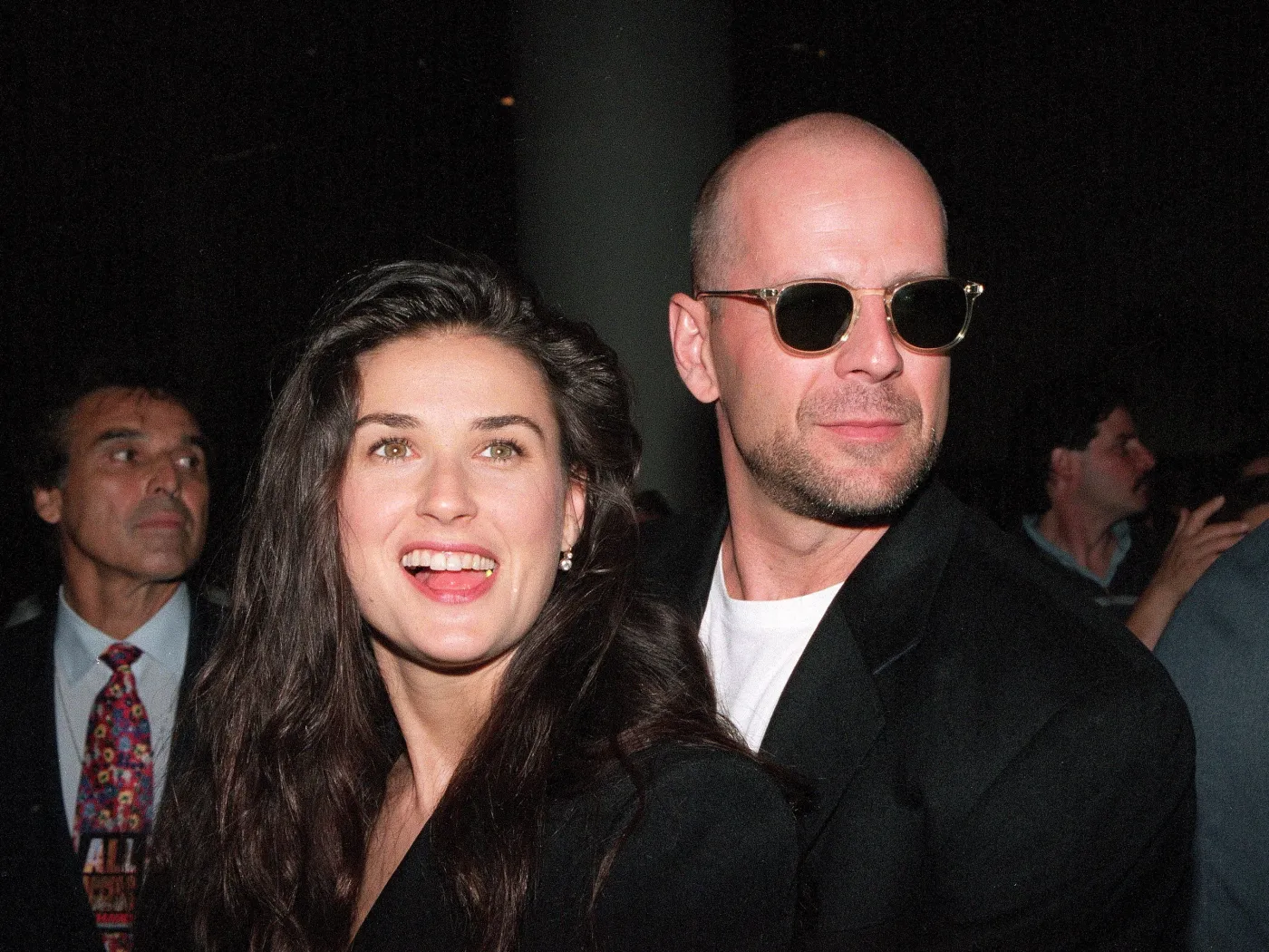 Demi Moore i Bruce Willis