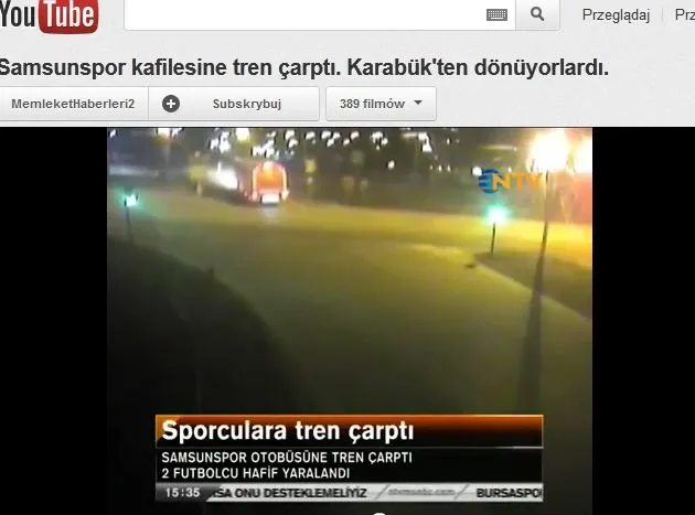 Autokar wjechał pod pociąg