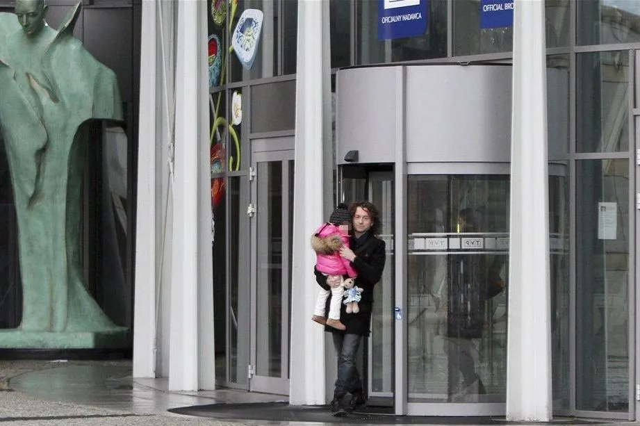 Państwo Rubikowie z córką