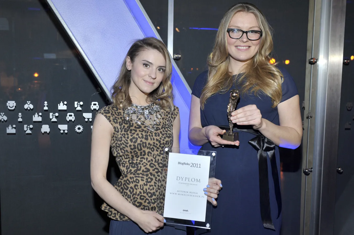 Kasia Tusk i Zosia Cudny