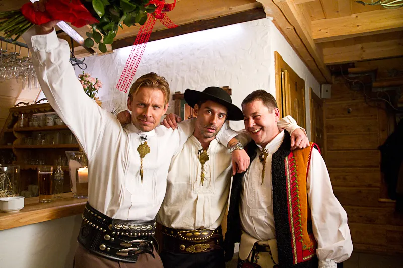 Woli i Tysio na góralskiej zabawie