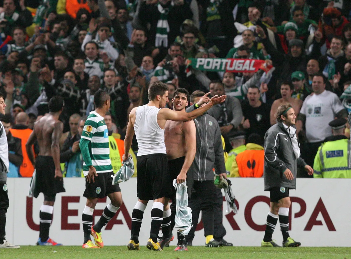 Radość piłkarzy Sportingu