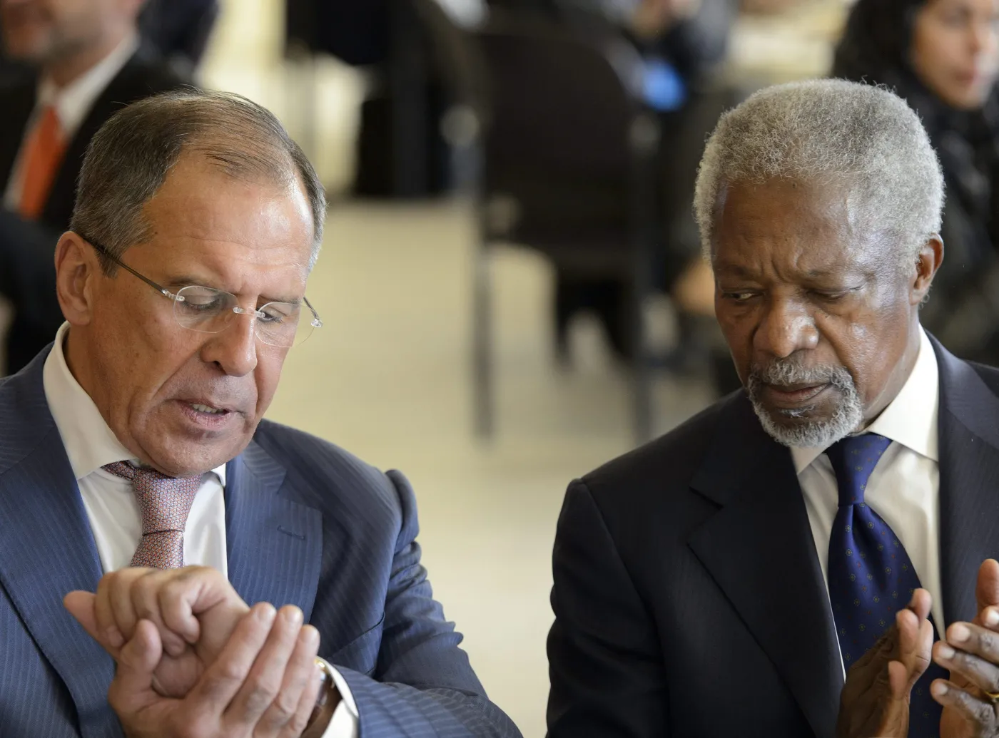 siergiej ławrow kofi annan