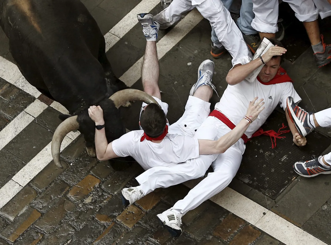 Gonitwa byków w Pampelunie