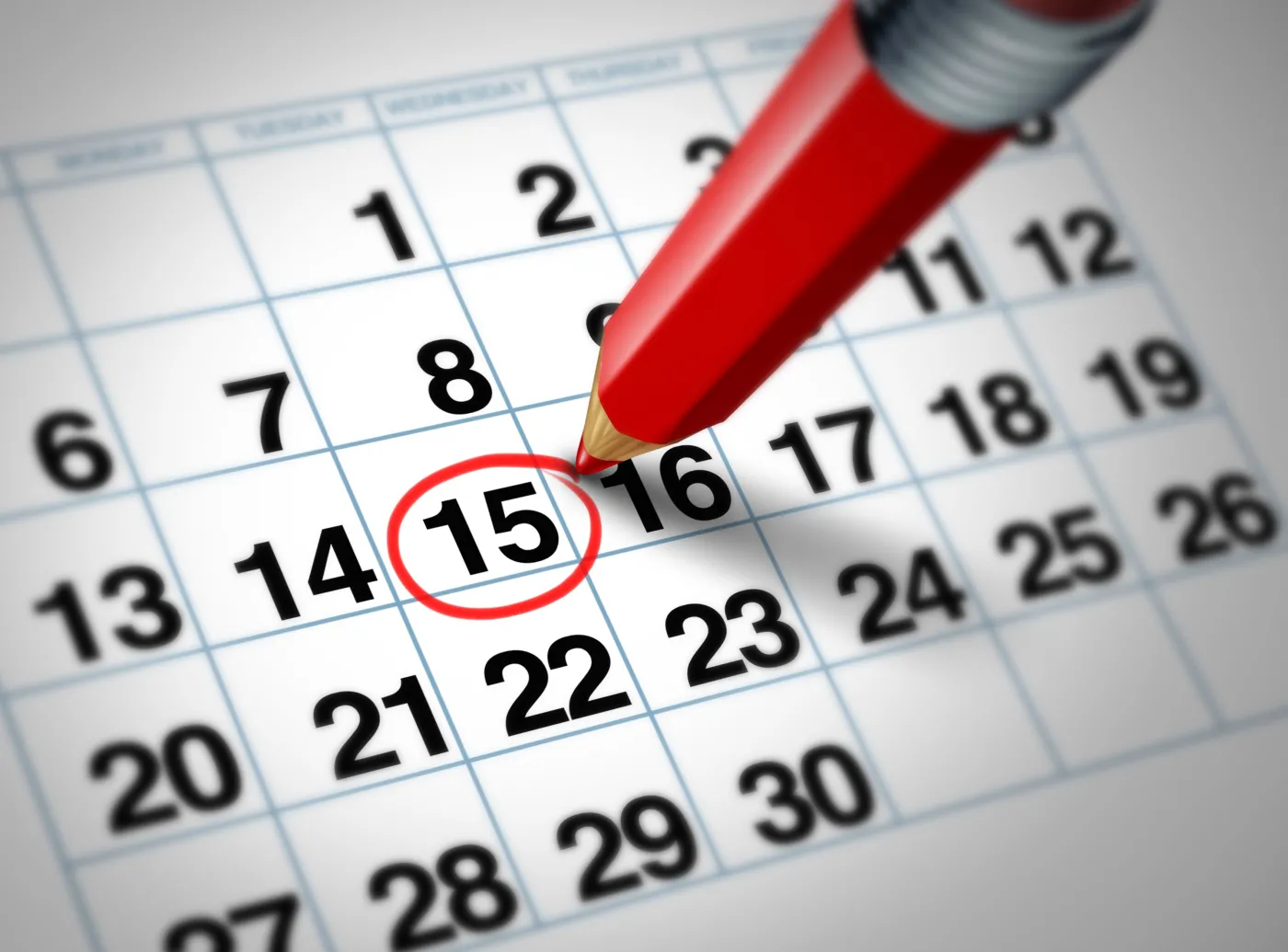 kalendarz planowanie notes