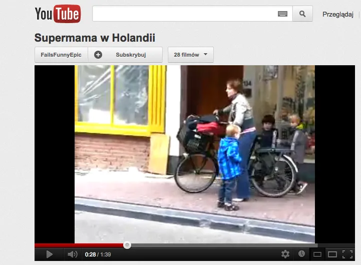 To Superman? Nie, to holenderska supermama!