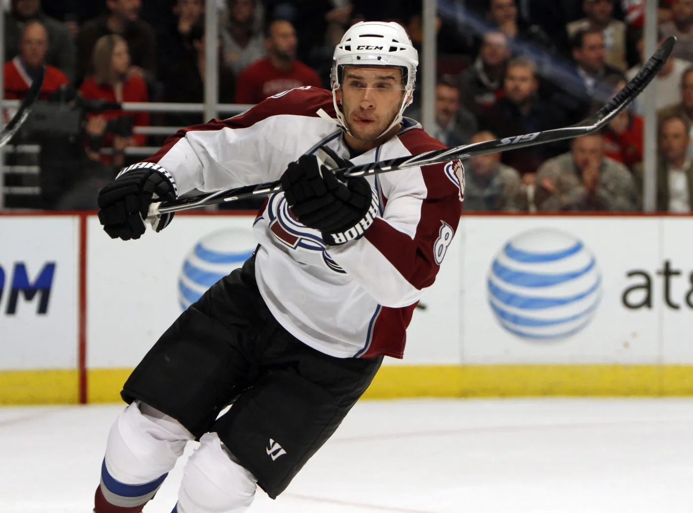 Wojtek Wolski na lodowsku