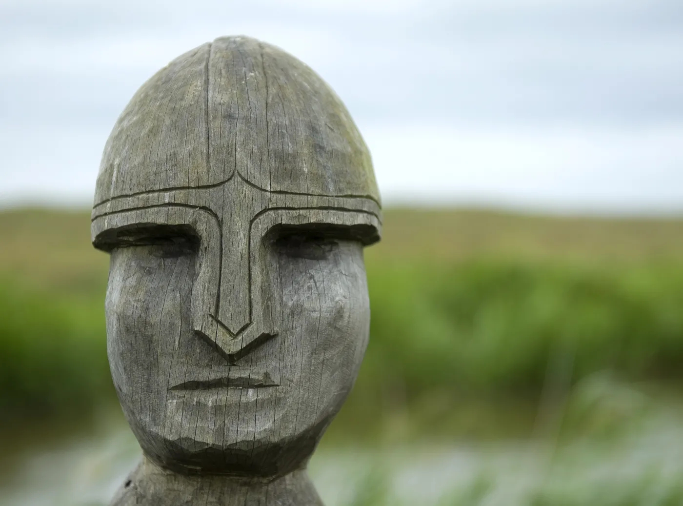 wiking rzeźba wikingowie