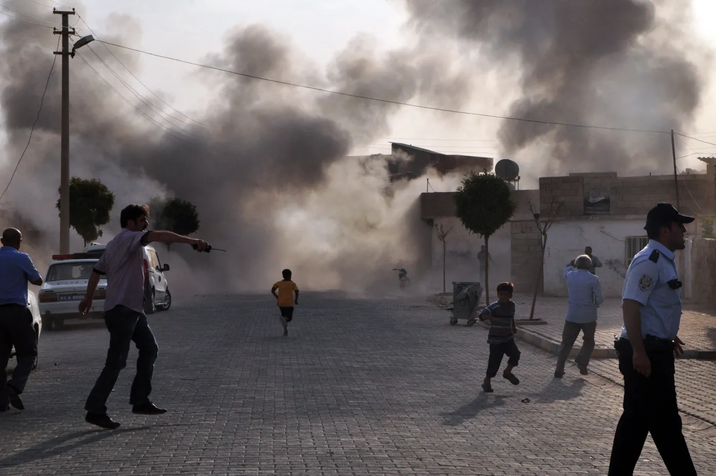 Syryjskie pociski spadły na tureckie miasto