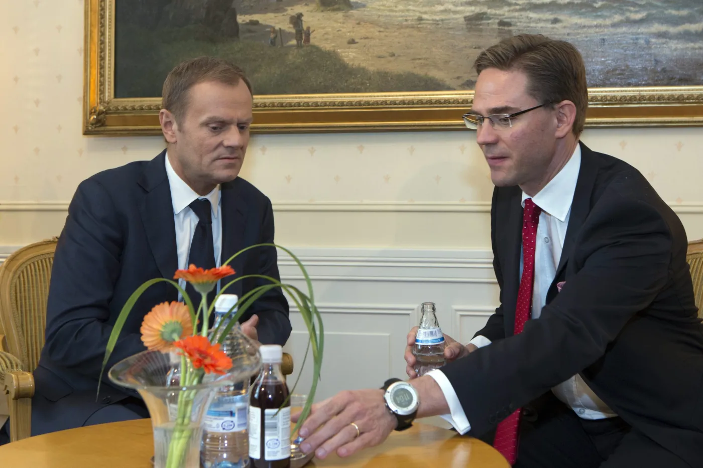 Donald Tusk w Helsinkach