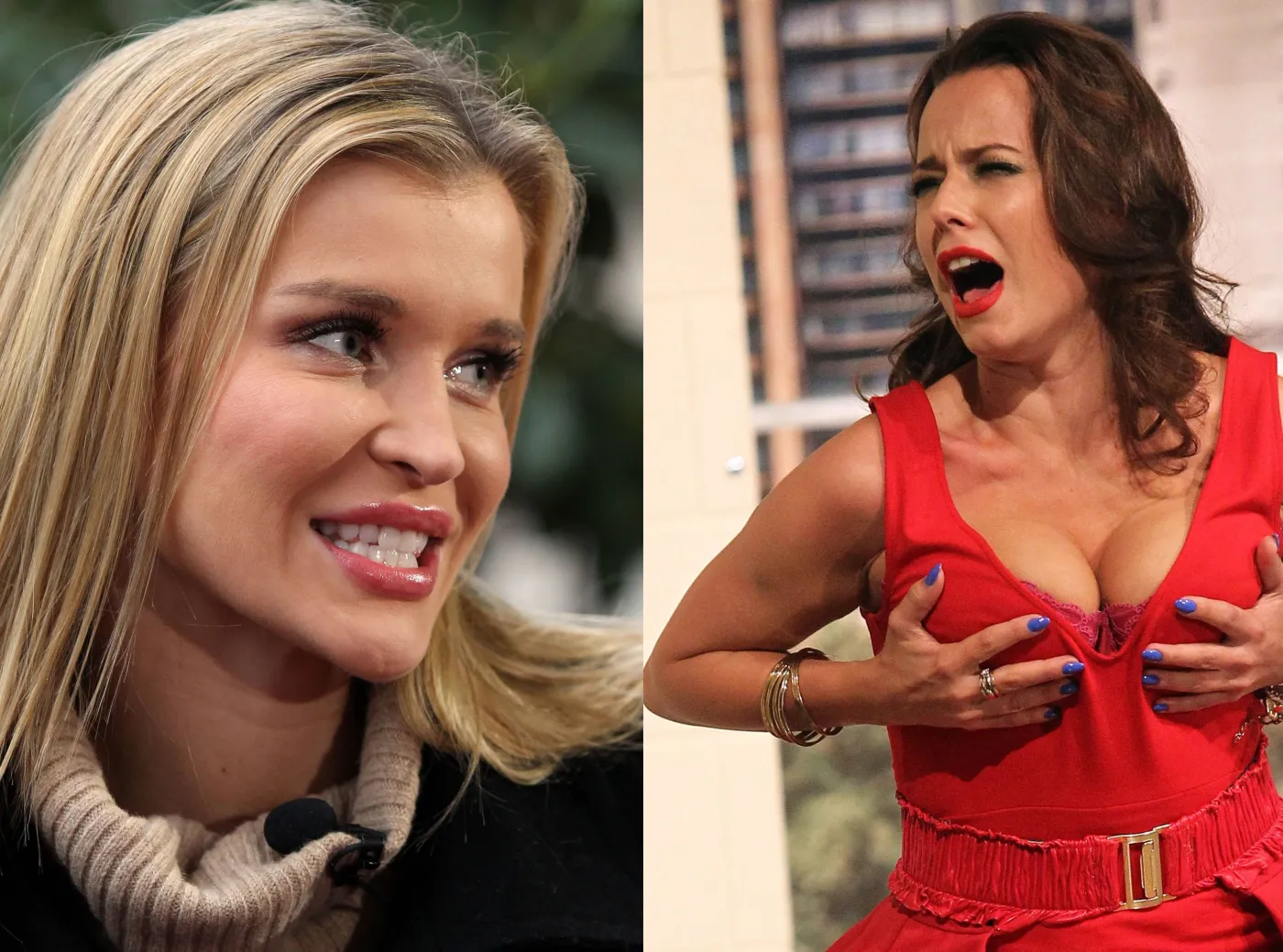 Joanna Krupa kpi z piersi Anny Muchy. Internauci są zniesmaczeni