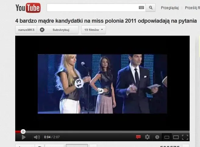 Kandydatki na Miss popisują się wiedzą