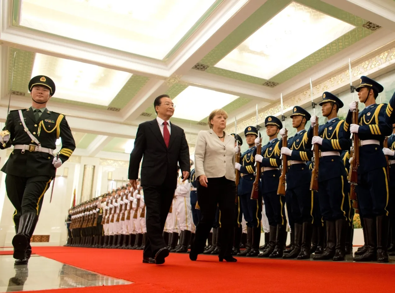 Angela Merkel Wen Jiabao